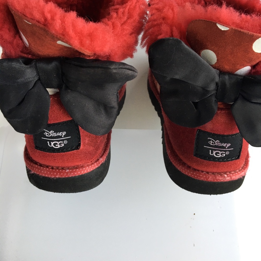Disney Minnie Mouse Uggs Sz3 - Picture 3 of 8